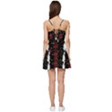 Illustration Xmas Christmas Thanks Giving Pattern Short Frill Dress View4