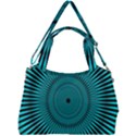 Illusion Geometric Background Double Compartment Shoulder Bag View2