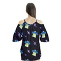 Illustration Cosmos Cosmo Rocket Spaceship Ufo Flutter Tees View2