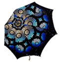 Illustration Tech Galaxy Robot Bot Science Hook Handle Umbrellas (Small) View2