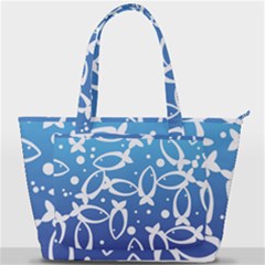 Blue Fish Water Aquarium Back Pocket Shoulder Bag  by danenraven
