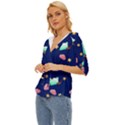 Sleepy Sheep Star And Moon Lightweight Drawstring Hooded Top View2