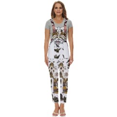 Im Fourth Dimension Colour 73 Women s Pinafore Overalls Jumpsuit by imanmulyana