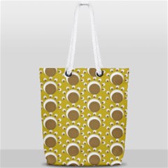 Minimalist Circles  Full Print Rope Handle Tote (small) by ConteMonfreyShop