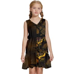 Photogenic Kids  Sleeveless Tiered Mini Dress by Sparkle