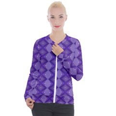 Illustration Wallpaper Abstract Pattern Casual Zip Up Jacket by Wegoenart