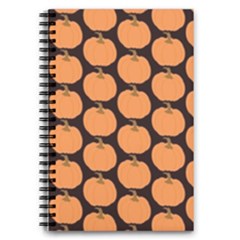 Black And Orange Pumpkin 5 5  X 8 5  Notebook by ConteMonfrey