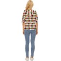 Halloween Palette Plaids   Lightweight Drawstring Hooded Top View4