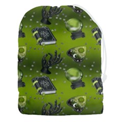 Ocultism Wicca Real Witch Halloween  Drawstring Pouch (3xl) by ConteMonfrey