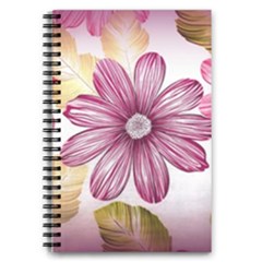 Fabric Pattern Texture 5 5  X 8 5  Notebook by Wegoenart