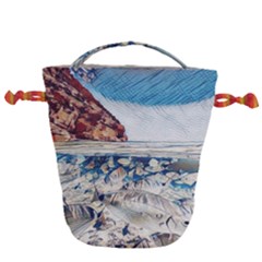 Fishes In Lake Garda Drawstring Bucket Bag by ConteMonfrey