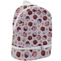 Cake Cupcake Sweet Dessert Food Zip Bottom Backpack View2
