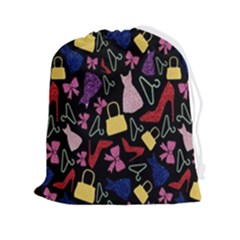 Fashion Pattern Accessories Design Drawstring Pouch (2xl) by Ravend