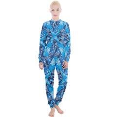Christmas-background-pattern Women s Lounge Set by Wegoenart
