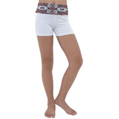 Im Fourth Dimension Colour 81 Kids  Lightweight Velour Yoga Shorts by imanmulyana