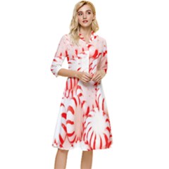 Candy Classy Knee Length Dress by artworkshop