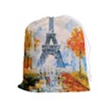 Eiffel Tower Landmark Architecture  Artistic Drawstring Pouch (XL) View1