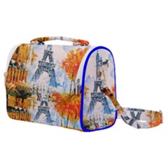 Eiffel Tower Landmark Architecture  Artistic Satchel Shoulder Bag by danenraven