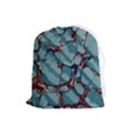 Marble Rock Pattern Texture Antique Drawstring Pouch (Large) View1