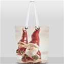 Christmas Figures4 Full Print Rope Handle Tote (Small) View2