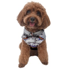 Mandelbrot Fractal Background Template Circle Dog Sweater by danenraven