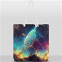 Abstract Galactic Wallpaper Full Print Rope Handle Tote (Large) View2
