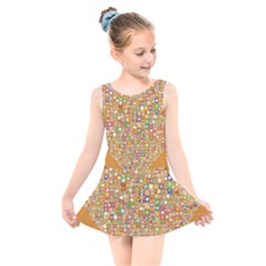 Calendar -1 Kids  Skater Dress Swimsuit by nateshop