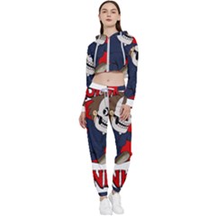 Halloween Cropped Zip Up Lounge Set by Sparkle
