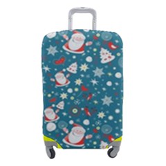 Santa Claus Illustration  Background Luggage Cover (small) by danenraven