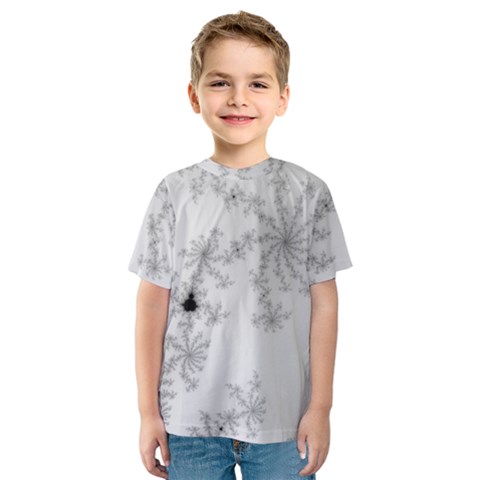 Mandelbrot Apple Males Mathematics Kids  Sport Mesh Tee by Jancukart
