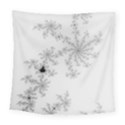 Mandelbrot Apple Males Mathematics Square Tapestry (Large) View1