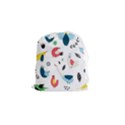 Vector-set-isolates-with-cute-birds-scandinavian-style Drawstring Pouch (Small) View1