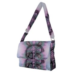 Tourette Syndrome Epilepsy Brain Full Print Messenger Bag (m) by Wegoenart