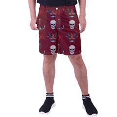 Tattoo-old-school-background-pattern Men s Pocket Shorts by Jancukart