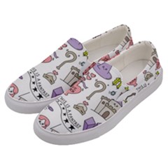 Fantasy-things-doodle-style-vector-illustration Men s Canvas Slip Ons by Jancukart