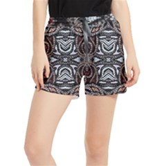 Autumn Patterns Women s Runner Shorts by kaleidomarblingart