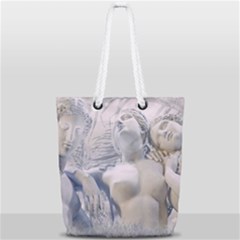 Three Graces Collage Artwork Full Print Rope Handle Tote (small) by dflcprintsclothing