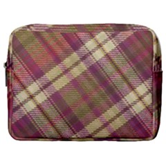 Beetle Juice Plaids  Make Up Pouch (large) by ConteMonfrey