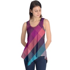 Multicolor Plaids Sleeveless Tunic by ConteMonfrey