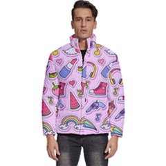 Fashion-patch-set Men s Puffer Bubble Jacket Coat by Wegoenart