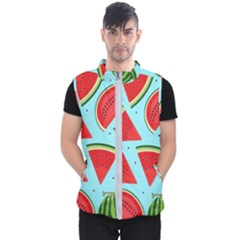 Blue Watermelon Men s Puffer Vest by ConteMonfrey