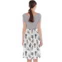 Cute Seamless Pattern With Koala Panda Bear Midi Beach Skirt View2