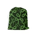 Snakes Seamless Pattern Drawstring Pouch (Large) View2