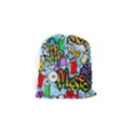 Graffiti Characters Seamless Patterns Drawstring Pouch (Small) View2