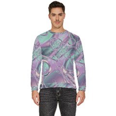 Illustration Fractal Pattern Modern Art Digital Men s Fleece Sweatshirt by Ravend