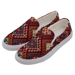 Armenian Carpet Men s Canvas Slip Ons by Gohar