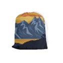 Illustration Landscape Nature Drawstring Pouch (Large) View1
