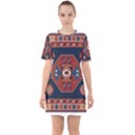 Armenian Carpet Sixties Short Sleeve Mini Dress View1