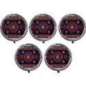 Armenian Carpet Mini Round Pill Box (Pack of 5) View1