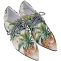 Pineapple Pattern Background Seamless Vintage Pointed Oxford Shoes View3